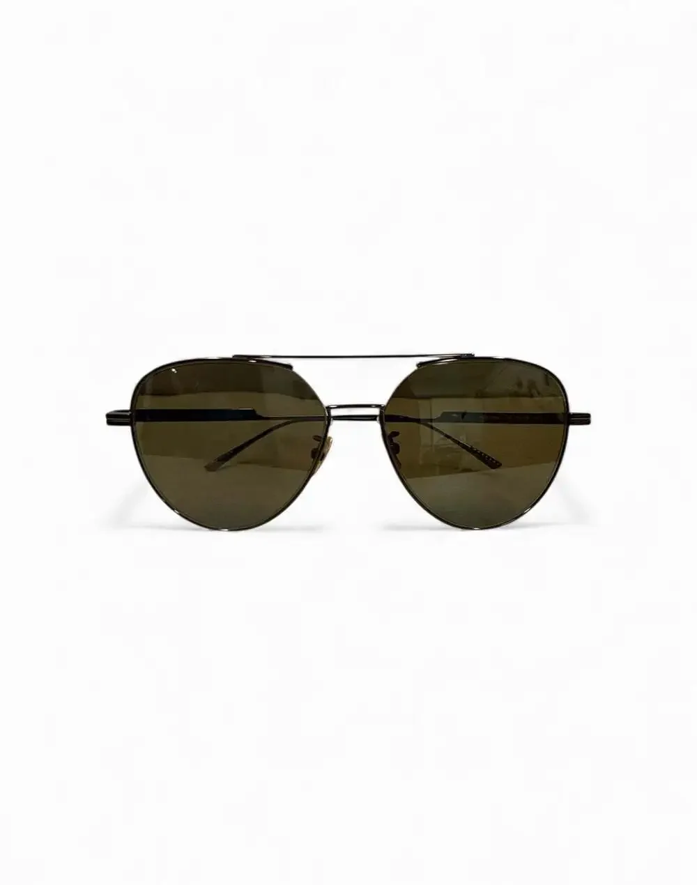 *NIB* Bottega Veneta Aviator Sunglasses Brown BV1013SK IN BOX